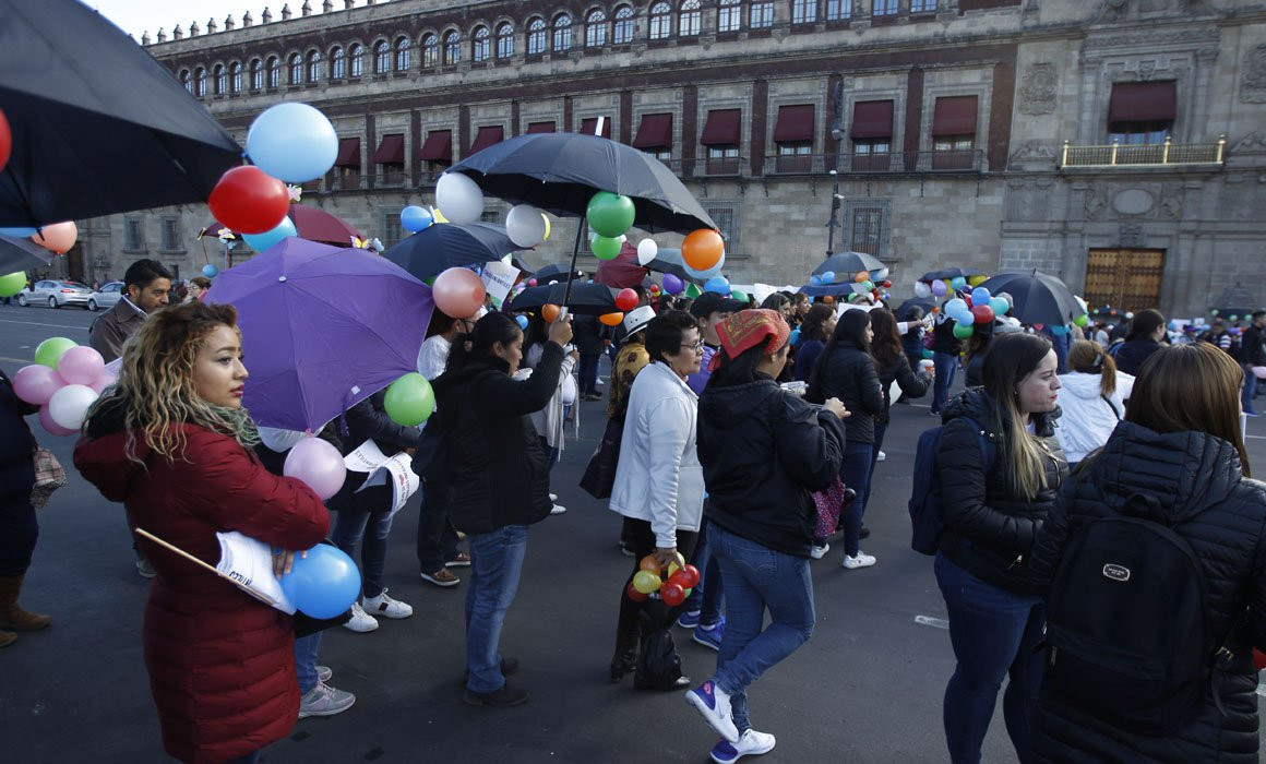 Protesta estancias infantiles palacio nacional RA